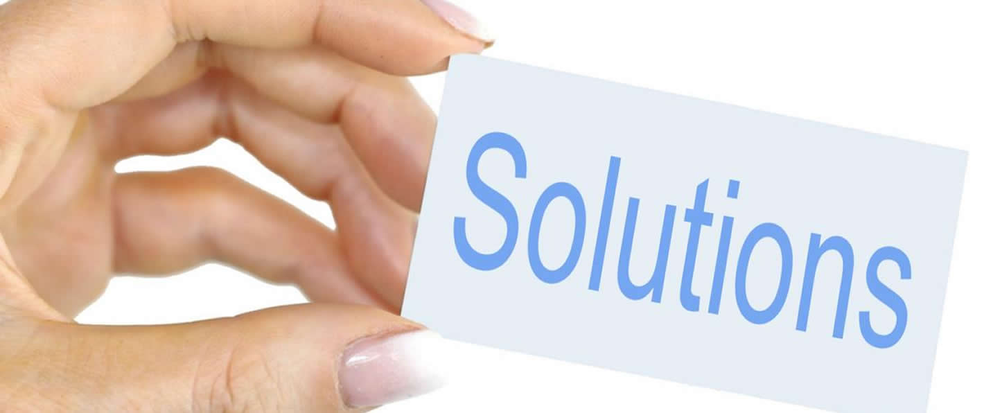 PEOPLE AND SOLUTIONSI REALLY NEED
